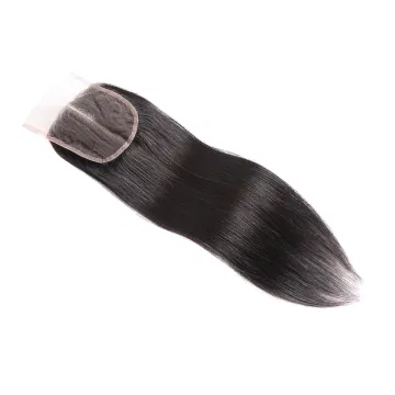Cheap 4x4 Lace Closure Brazilian Hair, Best Price Wholesale Virgin Brazilian Straight Human Hair Weave Frotnal Closures