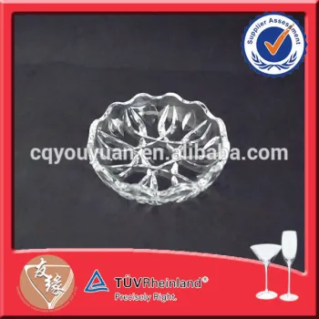 Wholesale Clear Glass Chafing Candy Dish