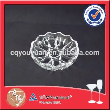 Wholesale Clear Glass Chafing Candy Dish
