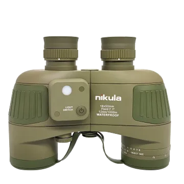 Patented 7x50 BAK4 Compass Binoculars Telescope - Hot Sale