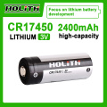 Holith Limno2 3V 2400mAh بطارية الليثيوم CR17450