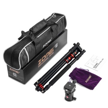 Zomei M8 Professional Aluminum Tripod for DSLR and Photo Photography