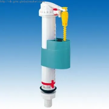 Adjustable fill valve for toilet and toilet tank fittings