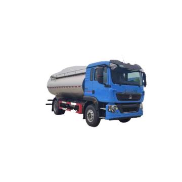 Camion de pétrolier Howo 4x2 à lait