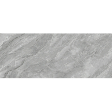 Grey Sintered Stone Quartz Slab for Kitchen and Dining Areas