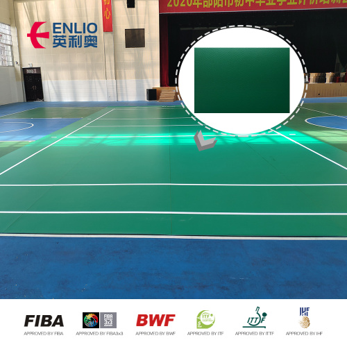 2021 Granat PVC 4,5 mm profesjonalne podłogi sportowe do badmintona