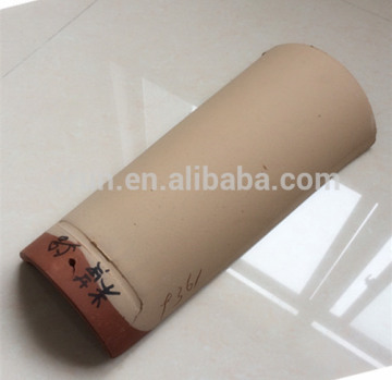 Exterior color-coated roofing material, waterproof and insulated clay roofing tile price