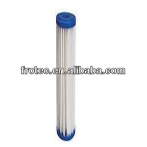 Filter cartridge, pleated filter cartridge