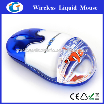 2.4GHz Wireless Rechargable Liquid Mouse With Custom Floater