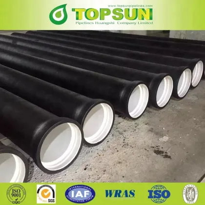 Bitumen Coated Ductile Iron Pipe K8 Ductile Iron Pipe Cement lining Ductile Iron Pipe