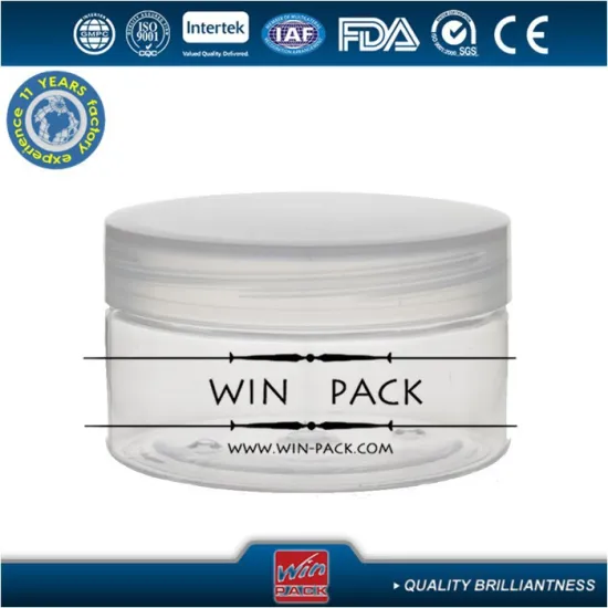 transparent plastic jar containers,cosmetics cream empty jar,plastic jars with lids