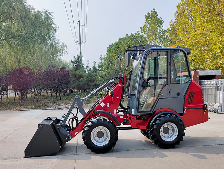 4x4 Hydraulic Wheel Loader Dy35 With Euro V Engine - Front End Farm ...