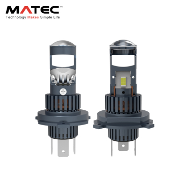 H4 LED Headlight Bulbs 25W Super Bright with Projector Lens