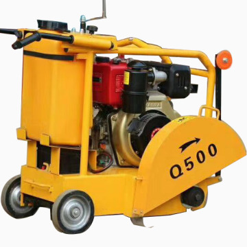 Walk-Behind Slab Reinforced Concrete Saw with Various Blades for Asphalt and Concrete Cutting