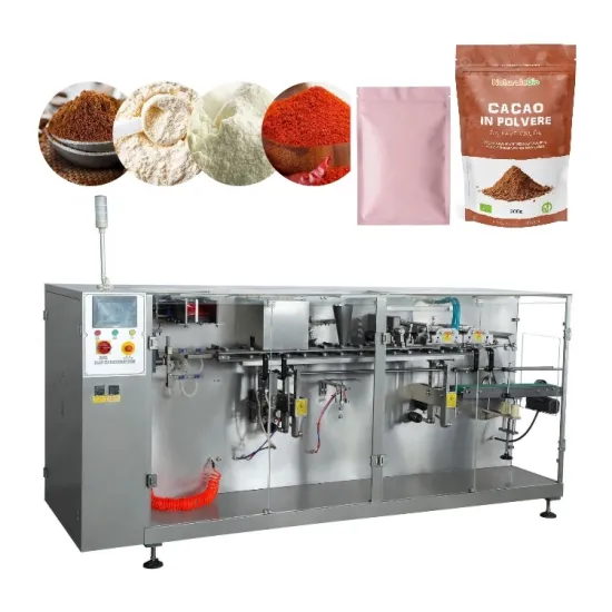 High-Speed Horizontal Automatic Packing Machine: Ideal for 1kg and 2kg Detergent Powder Filling and Weighing for Pouches