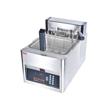 12L Electric Auto Lift-Up Digital Mini Donut &amp; Churros Fryer Machine