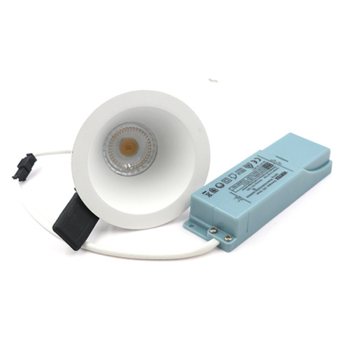 Anti-glare Downlight Recessed ceiling light with smart spring Factory