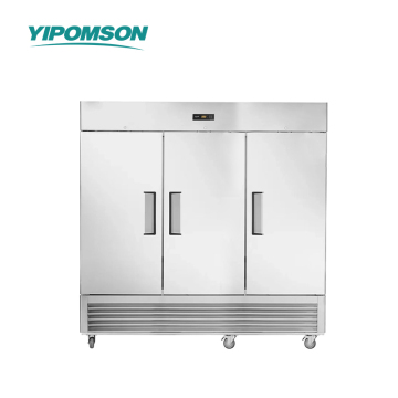 3-Door Stainless Steel Commercial Refrigerator