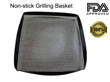Reusable Non-stick Pizza Baking/crisping Mesh Oven Mesh Crisp Basket
