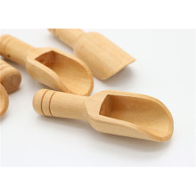 Mini Wooden Scoops Bath Salt Spoon Candy Flour Spoon Scoops Kitchen Tools 2019