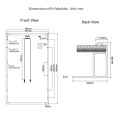 Mejor Panel Solar Mono Perc de RS6C-M 300-320W PERC