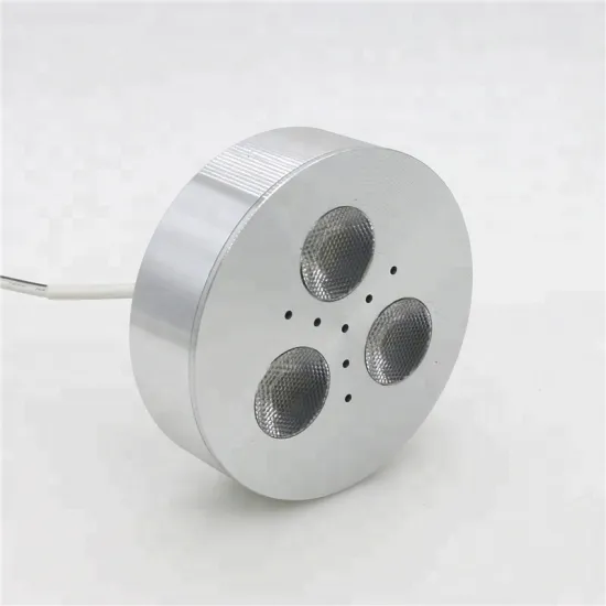 ETL Certified 12Vdc 3W Aluminum Dimmable LED Under Cabinet Puck Lights