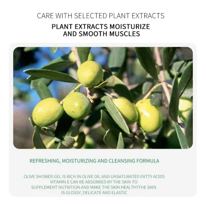 BAOM Olive Hydrating Body Rejuvenating Body Wash 500ml