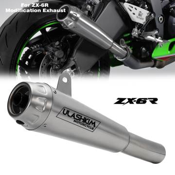 Speciale sistema di back pressione di scarico di modifica per Kawasaki ZX6R