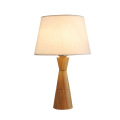 LEDER Small Wooden Table Lamp