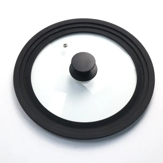 Good Quality Red and Black Pan Lids - Multi-Size Supply Collection