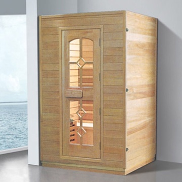 Far Infrared Sauna Room with Hemlock Wood and Tourmaline Stones