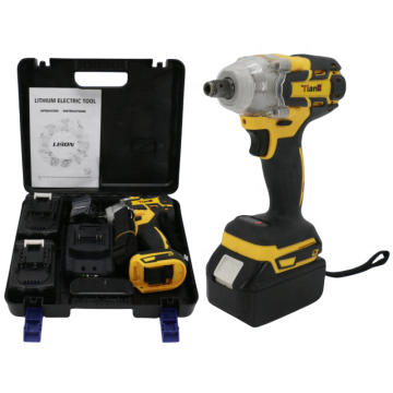 1/2 Inch Industrial Grade Rechargeable 36V Brushless Motor Cordless Impact Power Wrench