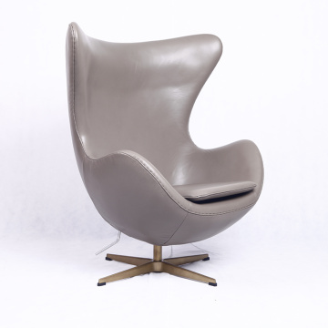 Modern Classic Leather Egg Chair Design