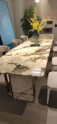 Brazil Natural White Slab Patagonia Granite Quartzite for Countertops, Vanity Tops, and Table Tops