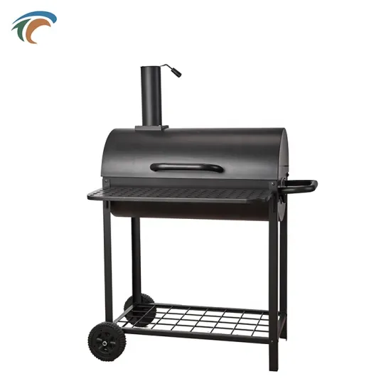 Garden Heavy Duty Barrel Somker Bbq Charcoal Grill Outdoor