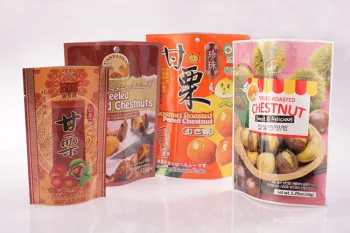 Printing Standing Laminated Food Flexible Packaging Bag For Nuts