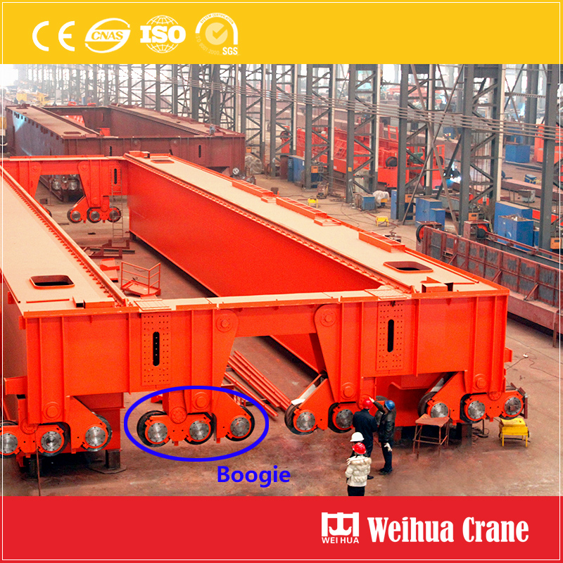 Large Tonnage Overhead Crane Boogie