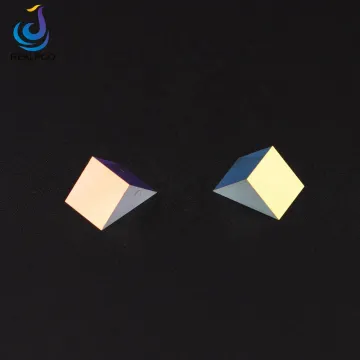 Dispersion Prisms: Triangular Prism and Optical Glass Right Angle Prism