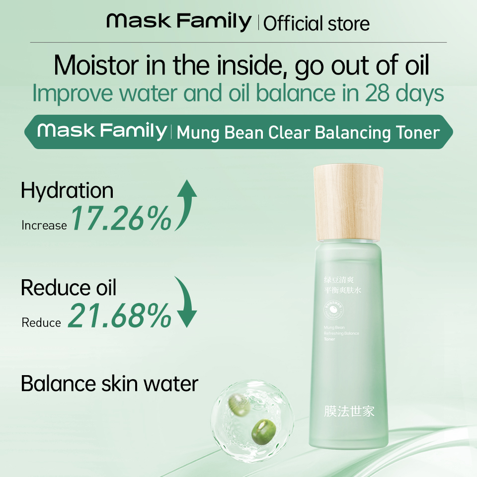 Mung beans refreshing balanced toner