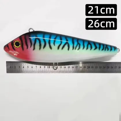 OEM 8'' 10'' ABS Hard Plastic Trolling Lure for Bluefin Tuna
