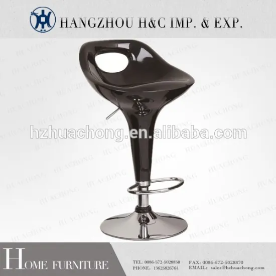 Simple Design Stainless Steel Bar Stool/Plastic Bar Stool HC-K101