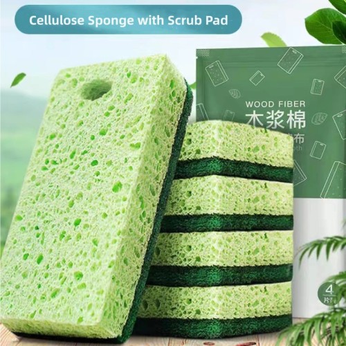 High Quality Cellulose Sponge Scouring Pad