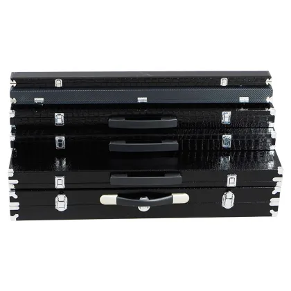 Hard Leather Cello Viola Violin Bow Case