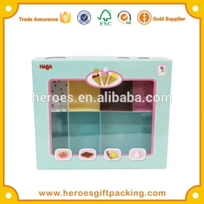 Trade Assurance Coated Paper Paperboard kraft paper window box