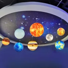 Galaxy Pendant Light: LED Atmosphere for Planetary Ambiance