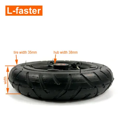 8 Inch E-twow S2 Scooter M6 Pneumatic Wheel for 100Kg Load