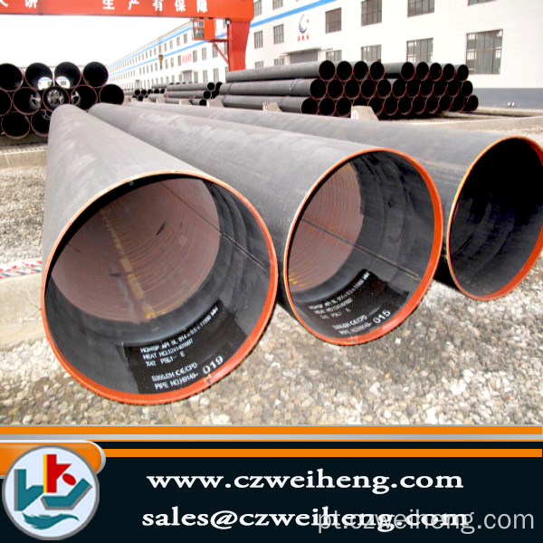 Tubulação de aço A53 X70 Q345B de JCOE / UOE LSAW