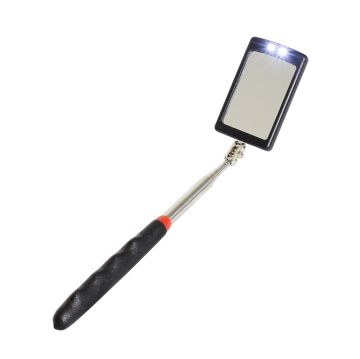 360 Home Mechanic Telescoping Vehicle Inspection Mirror Tool with Light