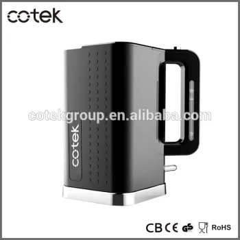 Plastic Electric Cordless Kettle Stylish Water Gauge in the Handle