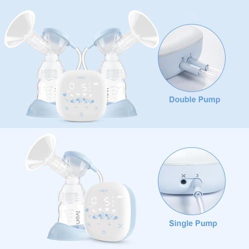 2000mAh Rechargeable Bilateral Breast Pump Milk Extractor